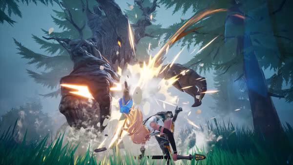 A combat encounter in DragonSword: Awakening