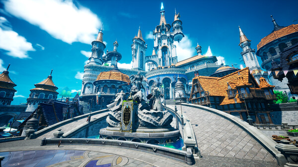 The white towers of Orbis in DragonSword: Awakening
