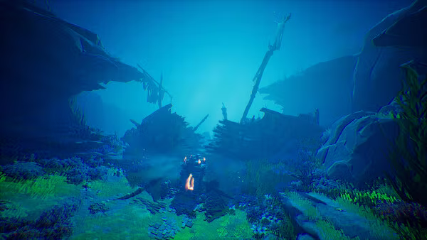 A deep-sea area in DragonSword: Awakening